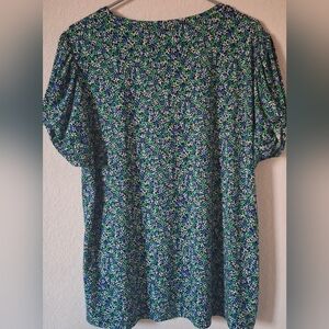 Anne Klein women top blouse size XL